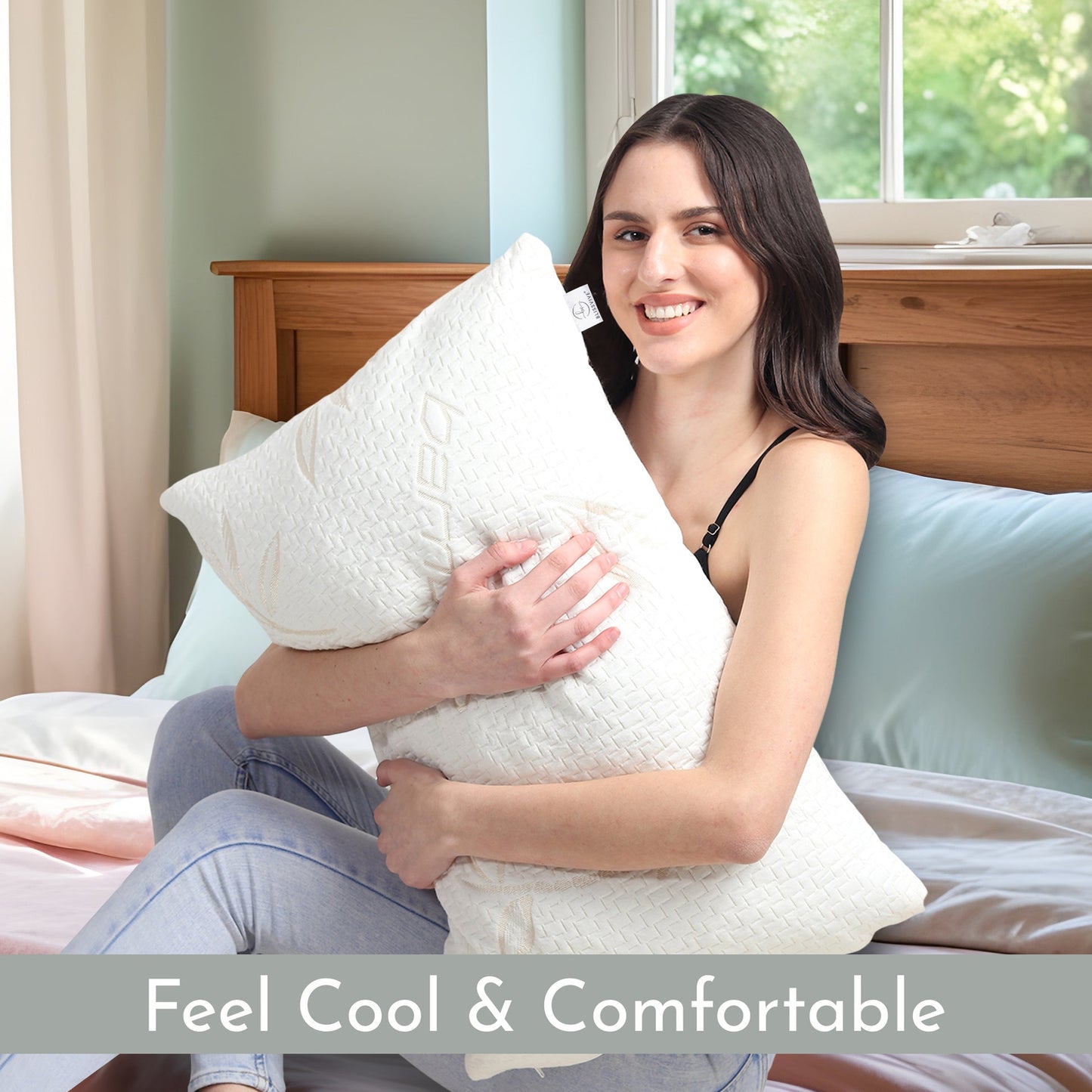 Viral Bamboo Memory Foam Pillows - Ultimate Sleep Comfort